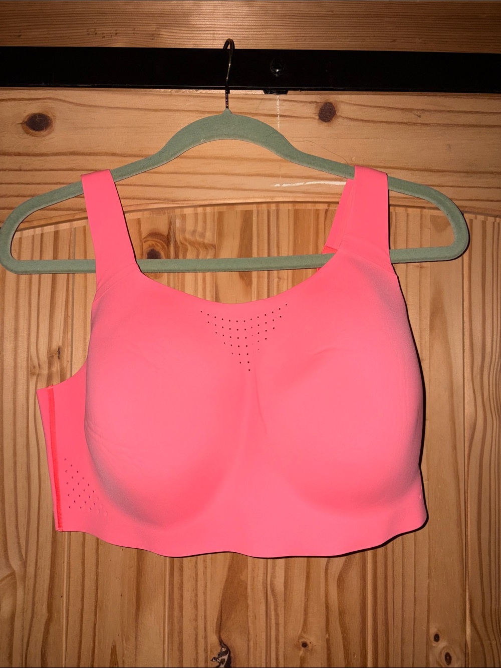 VSX Neon Pink Seamless High-Support Sports Bra Victoria Secret 38DDD
